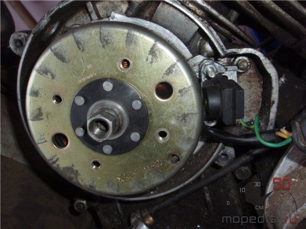 мотороллер муравей переделка зажигания от магнето